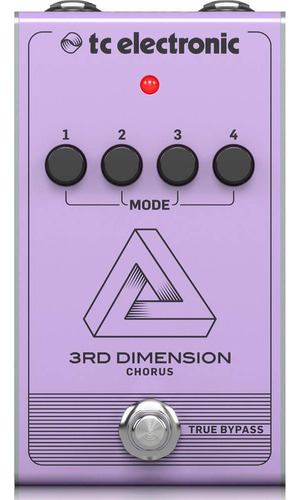 Pedal De Efeitos Tc Electronic 3rd Dimension Chorus