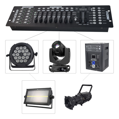 Iverens 192 Dmx Controller Controlador De Luz Dmx