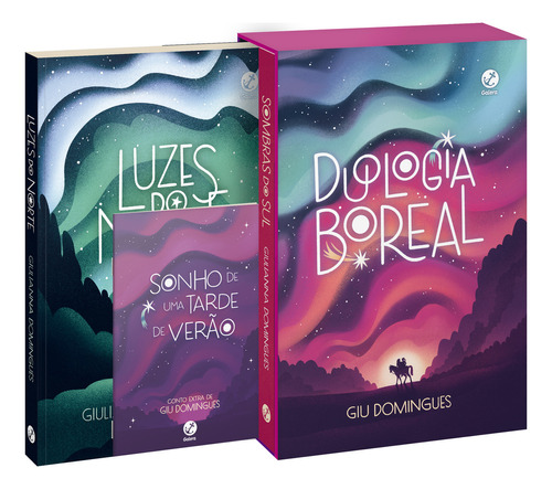 Box Duologia Boreal, de Giu Domingues. Editora Galera, capa mole em português