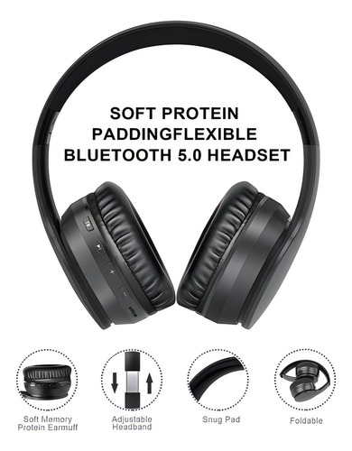 Ecandy Auriculares Estereo De Alta Definicion Negro