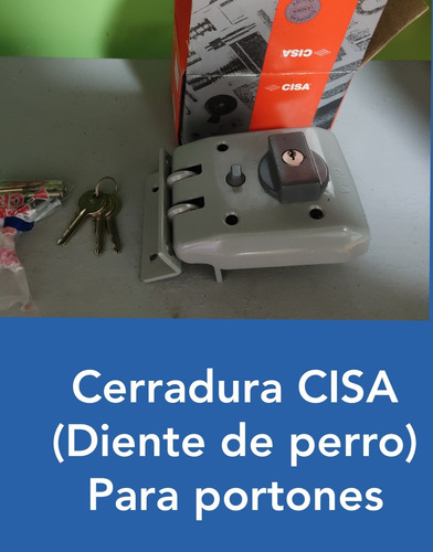 Cerradura Cisa Diente De Perro 