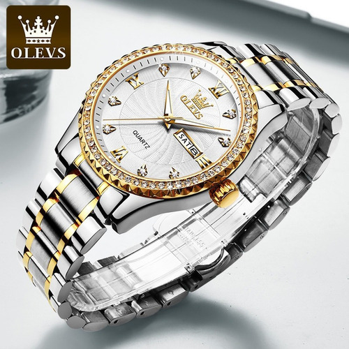 Reloj Resistente Al Agua Con Forma De Diamante