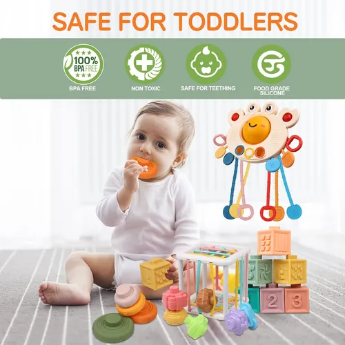 Tyongs Juguetes Para Bebs 4 En 1 De 6 A 12 A 18 Meses, Jugue