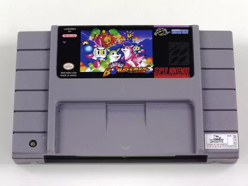 Super Bomberman 3  Super nintendo, Gaming console, Some games