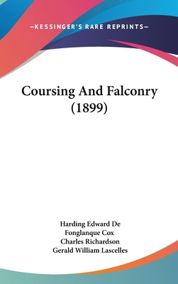 Libro Coursing And Falconry (1899) - Cox, Harding Edward ...