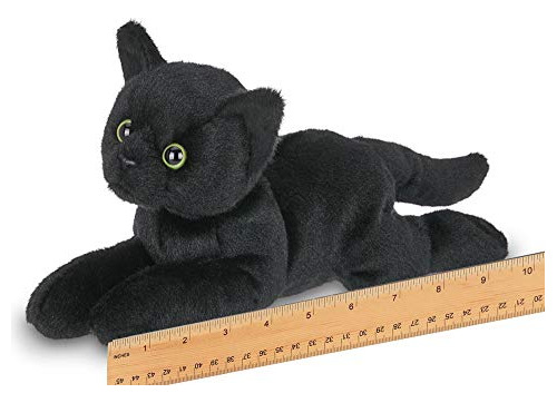 Bearton Pequeño Felpa Peluche Gato Negro, Gatito 8 Pulgadas