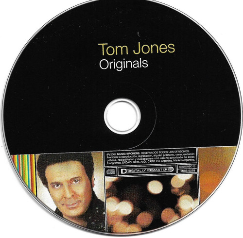 Tom Jones - Originals - Exitos ( Detalle)