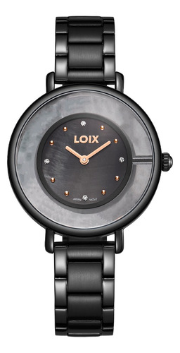 Reloj Dama Loix®  L1218t-1 Negro