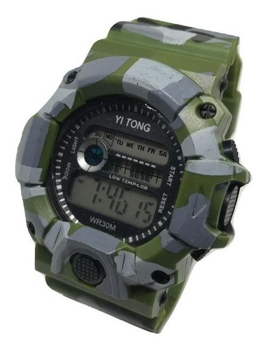 Reloj Deportivo Digital Sumergible Camuflado Super Oferta!! *** Full-time Mania *** Mercadolider Platinum Importadores!