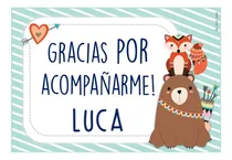 Comprar Kit Imprimible Animalitos Nórdicos Mod.11 Primer Añito