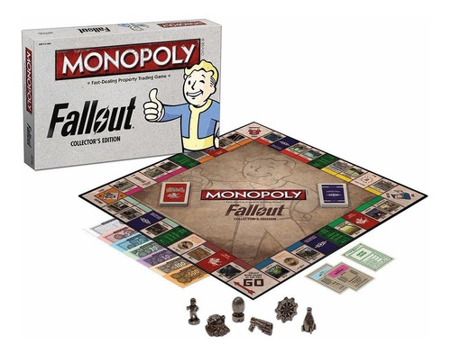 Monopoly Edición Especial Fallout Collección Pip-boy Juego