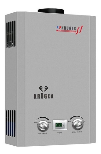 Calentador Boiler Instantáneo 5 Lts Gas Lp Krüger Color Blanco Tipo de gas GLP