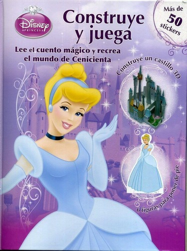 Construye Y Juega Cenicienta Disney Princesas, de Disney. Editorial Parragon en español