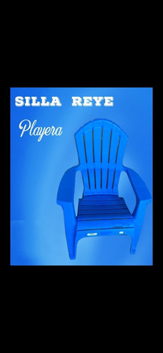 Silla Plástica Playera 3 Unidades