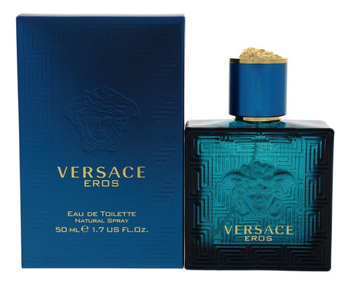 Imagen 1 de 1 de Versace Eros Por Versace Para Hombres - 1.7 Oz Edt Spray