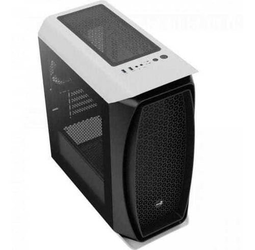 Imagem 1 de 7 de Gabinete Gamer Mini Tower Aero One Mini Branco Aerocool