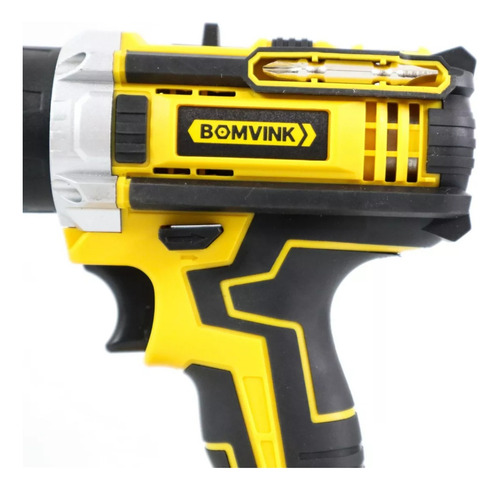 Parafusadeira Furadeira Bateria 21v Bomvink Sem Fio Bom-9961
