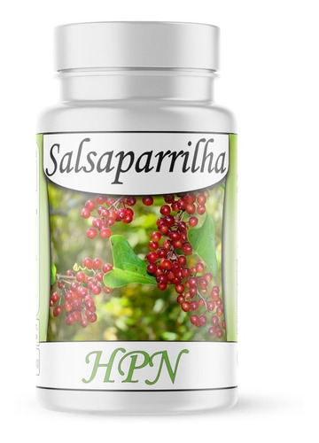 Salsaparrilha 500mg Em Capsulas 100% Natural