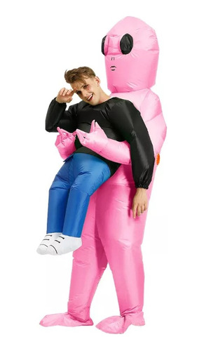 Alien Inflable Disfraz Traje Mujer Hombre Navidad Halloween 150-195cm