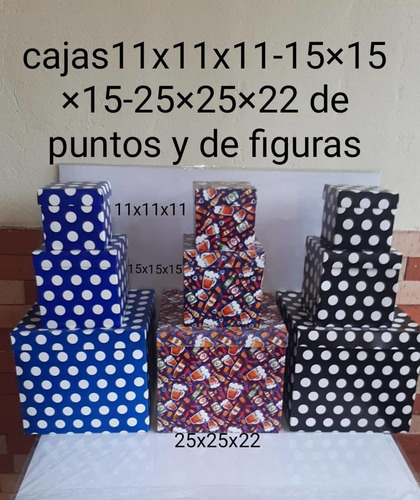 Imagen 4 de 6 de Cajas Cubo 15 Cms
