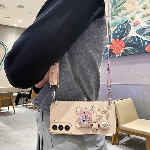 Funda Diagonal Para Móvil Con Soporte Adecuada For Samsung
