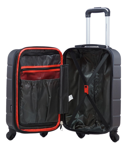 Imagen 3 de 10 de Valija Unicross Carry On Chica 18 Pul Cabina Balija Maleta