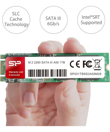 Estación Sólida Interna Silicon Power A55 M.2 Ssd Sata Iii D