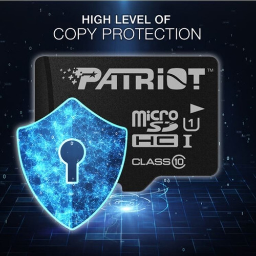 Imagem 5 de 6 de Cartao De Memoria Patriot Micro Sd 64gb Lx Series Classe 10