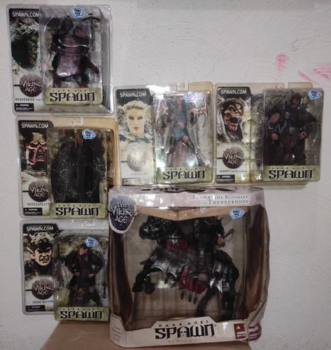 Mcfarlane Toys Dark Ages Spawn S-22 The Viking Age 6 Pzas.