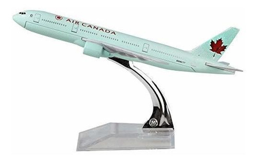 Air Canada Boeing 777 De La Aleación Del Metal Modelo De Rec