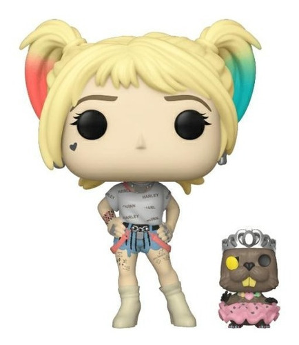 Funko Pop Birds Of Prey Harley Quinn With Beaver