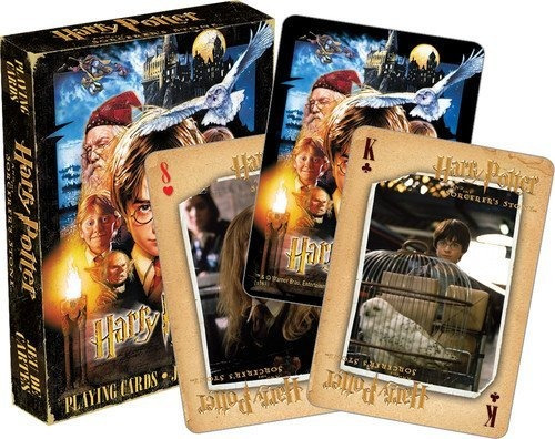 Acuario Harry Potter Y Los Hechiceros Stone Playing Cards