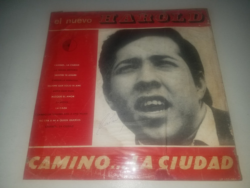 Lp Vinilo Disco Vinyl Harold Camino A La Ciudad
