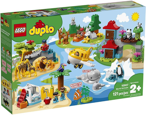 Lego Duplo 10907 Animales Del Mundo Entrega Hoy