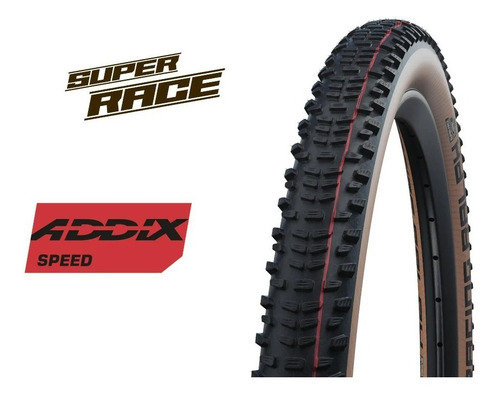 Imagen 2 de 5 de Cubierta Schwalbe 29x2.25 Racing Ralph Tle Super Race Addix