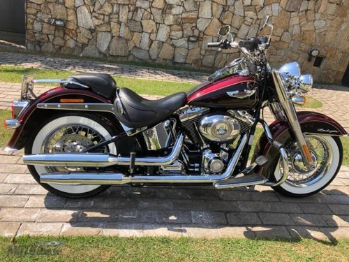 Harley Davidson Softail Deluxe Flstn 2014 Nova