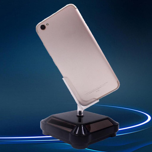 Adorno Plano Ajustable Montaje Estante Para Teléfono Negro
