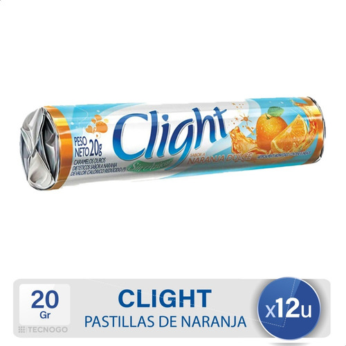 Caramelos Clight Naranja Pastillas Sin Azucar - Mejor Precio