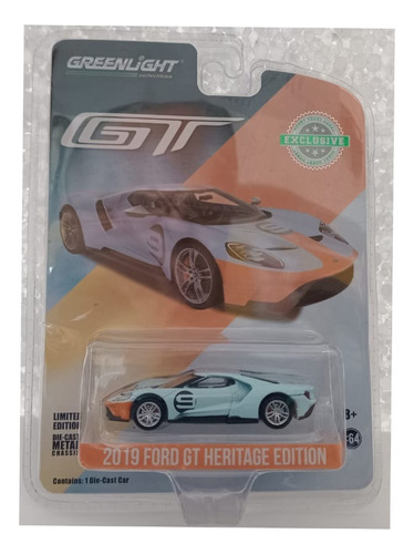 Auto Coleccion Ford Gt Greenlight Heritage Edition 2019