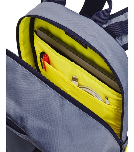 Mochila Under Armour Gametime com logotipo unissex, cor violeta, roxo