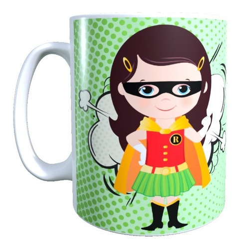 Tazón - Taza Regalo Día De La Madre, Super Mamá, Mamá Robin