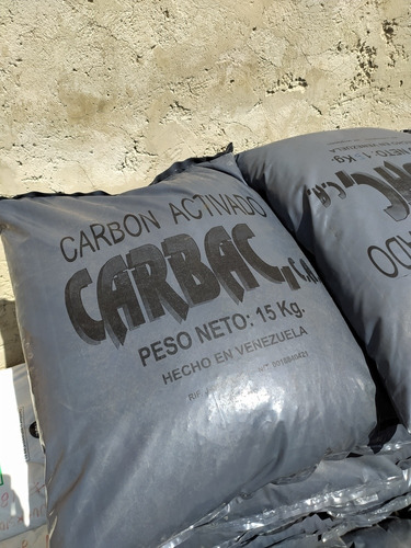 Carbón Activado Carbac Saco De 15kg De Maderas Duras