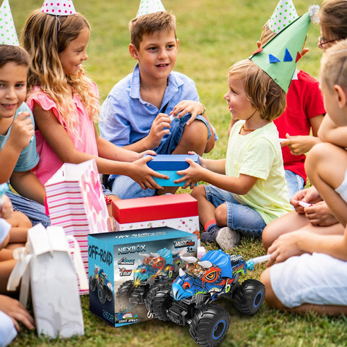 C Nexbox Monster Trucks De Control Remoto Para Niños De Un