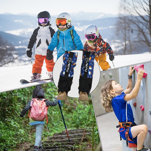 Polainas Impermeables Para Botas Para Niños Polainas Ajustab