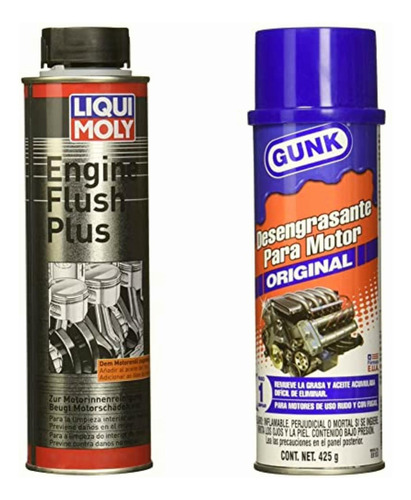 Engine Flush Plus Lavador Interno De Motor. + Gunk Oficial