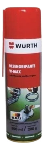 Desengripante Lubricante Quita Oxido En Spray Wurth W-max 