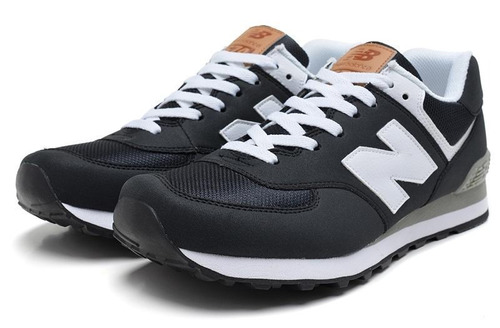 Zapatillas Hombre Mujer New Balance 574 Black Sneakerbox