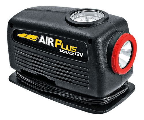 Compressor de ar mini portátil Schulz 12V Automotriz Air Plus 12V 120W preto