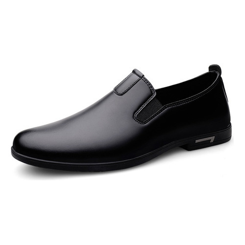 Zapatos De Cuero Casual Moda Hombres Boda Trabajo Mocasi [u]