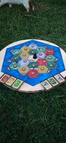 Juego De Mesa Catan Madera 4 Jugadores